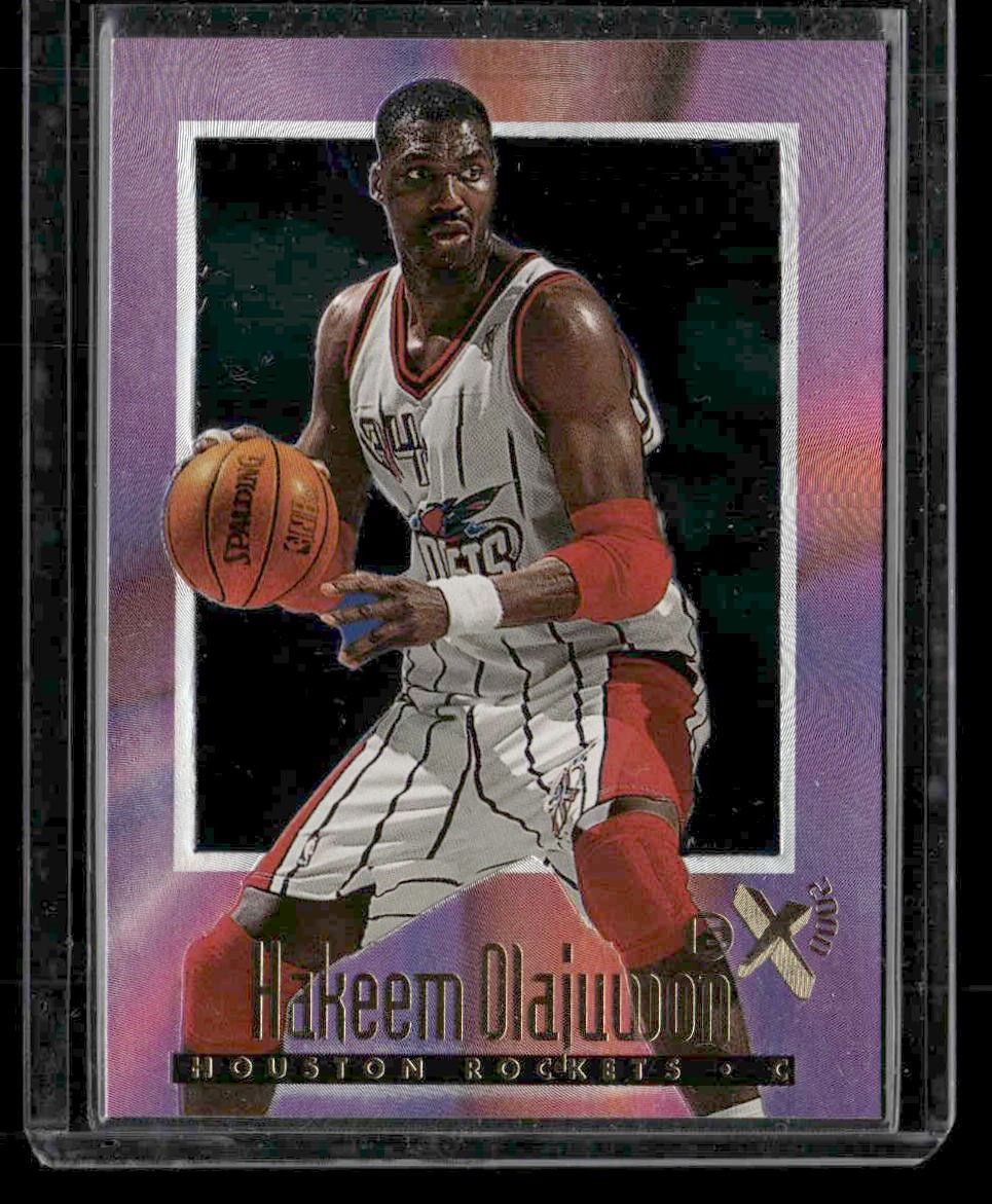 1996-97 E-X2000 #25 Hakeem Olajuwon