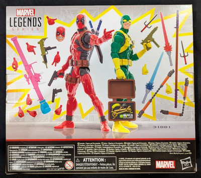 Hasbro Marvel Legends Deadpool and Bob 6 in 2-Pack Action Figure
