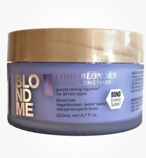 Schwarzkopf BlondMe Cool Blondes Neutralizing Mask 6.7 oz Purple Toning Regimen