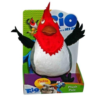NIB Rio Movie PEDRO 12 Inch Plush Pals Stuffed Animal Toy Bird TRU Exclusive