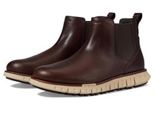C38695 COLE HAAN MEN'S ZEROGRAND REMASTERED DARK COFFEE/OXFORD TAN SIZE 10