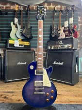 Epiphone Les Paul Standard Pro Limited Edition Tiger Eye Blue 2018 Guitar