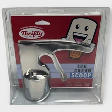 Thrifty Old Time Ice Cream Scoop Scooper Commercial Stainless Steel Rite-Aid NEW