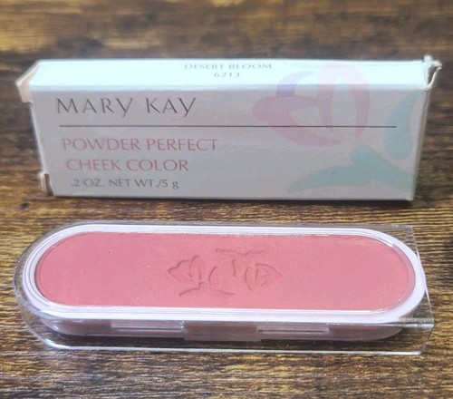 MARY KAY Blush DESERT BLOOM Powder Perfect Cheek Color .2 oz. 6213 RARE