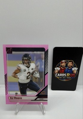 D.J. Moore #11 Pink - 2024 Panini Clearly Donruss