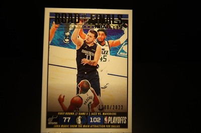 Luka Dončić Road to the Finals 1200/2022 2022-23 Panini Hoops Playoffs #34   
