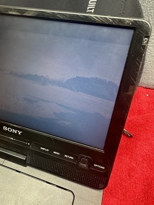 Sony FX950 Portable Swivel Screen DVD Player Remote Charger, Carry