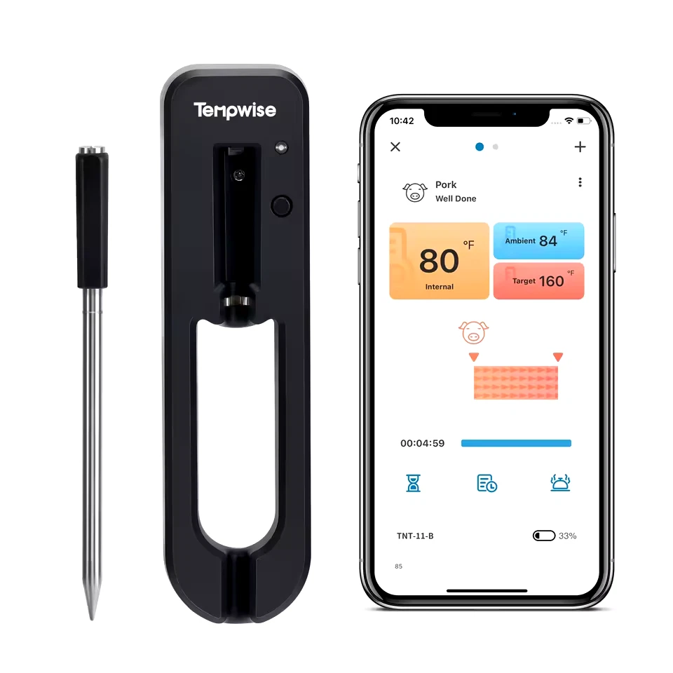 Tempwise Smart Oven Thermometer 30m Bluetooth-Compatible Control Temperature