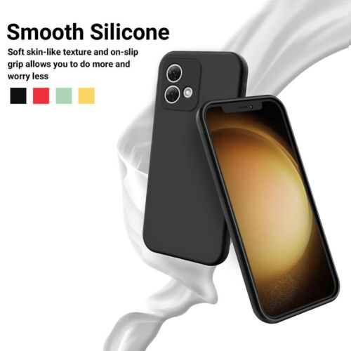 For Motorola Moto G85 G84 G54 G34 G24 G14 Edge 50 60 Case Liquid Silicone Cover - Picture 14 of 45