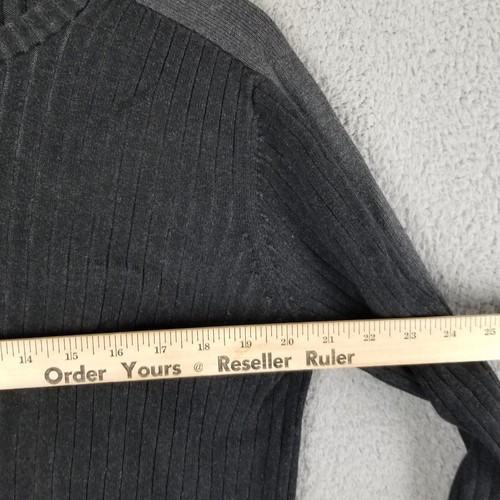 Calvin Klein Sweater Adult Medium Black Sleeve Spell Out Outdoor Sweatshirt Men - Picture 5 of 9