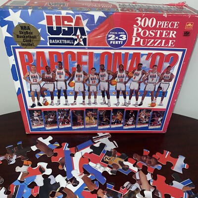 NBA Team USA Barcelona '92 Dream Team 300 Piece 2'x3' Poster