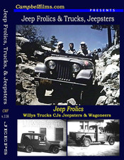 Jeep-Frolics-Willys-CJ5-Wagoneer-Jeepster-Gladiator-Trucks-films Jeep-Frolics-