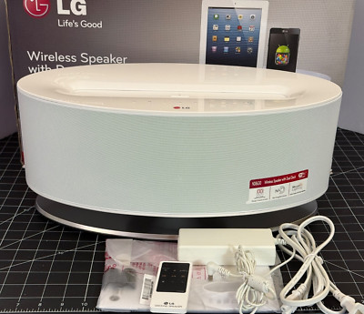 LG ND8630 80W Dual Docking Speaker  | AirPlay, Bluetooth, NFC | iOS & Android