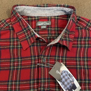 eddie bauer red flannel shirt