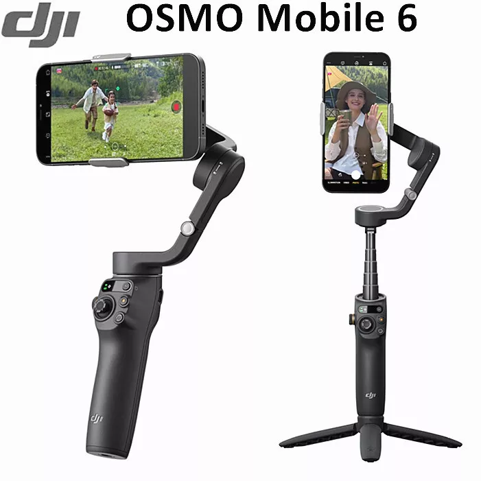 DJI Mobile 6 3-Axis Fold Stabilizer Gimbal Tripod for Smartphone Mobile | eBay