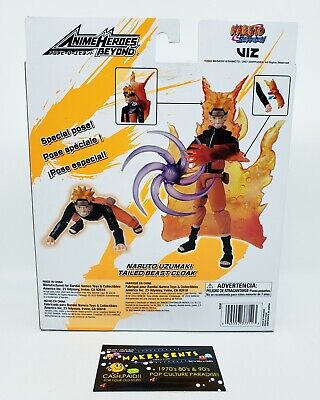 Naruto Shippuden Anime Heroes Beyond Naruto Tailed Beast Cloak Action figure