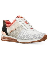 Michael KORS ALLIE EXTREME MK ESTAMPADO MIX MEDIA INCREÍBLE GEL Tenis Me encantan los zapatos