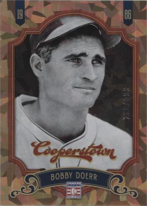 2012 Panini Cooperstown - Bobby Doerr #77 Crystal Collection /299 for ...