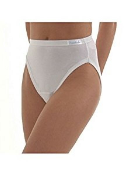 Ladies Horse Riding Underwear Bikini Brief Classic White - Extra Small Equetech