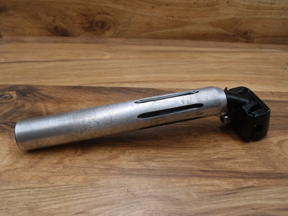 Tija de sillín lisa Gipiemme 27,2 mm años 90 vintage hecha en Italia para bicicleta de carretera Foto 2 de 4