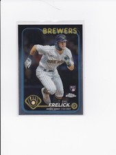 2024 Topps Chrome Update Sal Frelick RC #USC61 Rookie Debut Base MIL Brewers