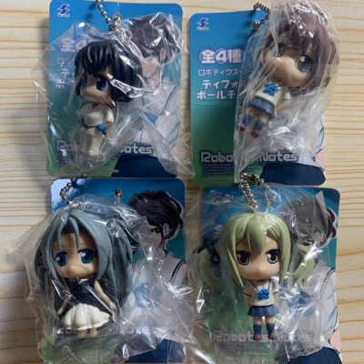 Robotics Notes figure key chain Lot 4 set mascot Japan anime hobby m601