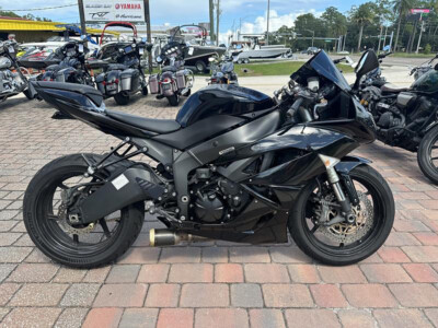 Fit for Kawasaki 2009 2010 2011 2012 Ninja ZX6R Glossy Black Injection Fairing