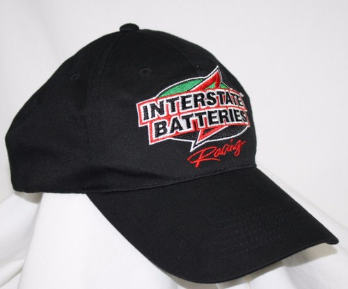 Interstate Batteries Racing Cap #18 Snapback Baseball Cap Black Curved Bill - Picture 3 of 7