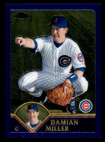 2003 Topps Chrome #369 Damian Miller Chicago Cubs
