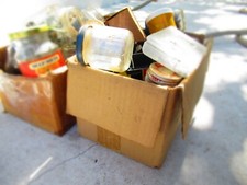 MCM 1 Owner LIFETIME collection of NAILS 1920-2012 TWO OVERFILLED BOXES OOAK WOW