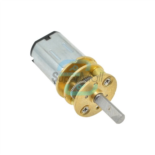 DC 3V 6V 12V 100RPM Micro Speed Reduction Gear Motor Wheel Shaft Metal Gearbox - Bild 35 von 118