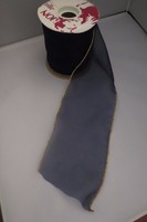10 Yards Lion 4” Sheer Navy Ribbon With Gold Border – On Roll 10 Yards Lion 4” Sheer Navy Ribbon With Gold Border – On Roll