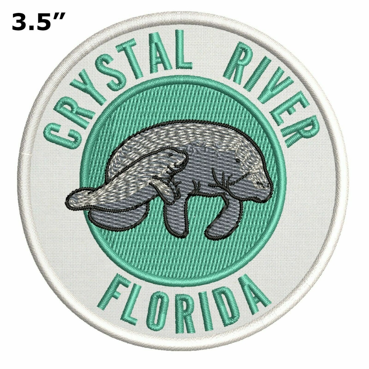 Crystal River Fl Manatees Car Truck Window Bumper Graphics Sticker