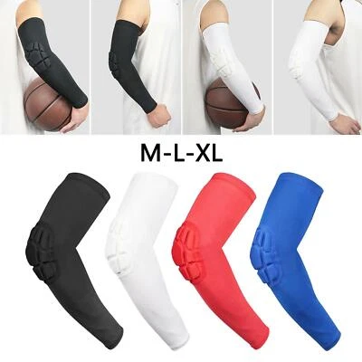 Arm Sleeve Stretchy Armschutz Ellenbogenschützer für Volleyball Radfahren Erwachsene - Bild 1 von 2