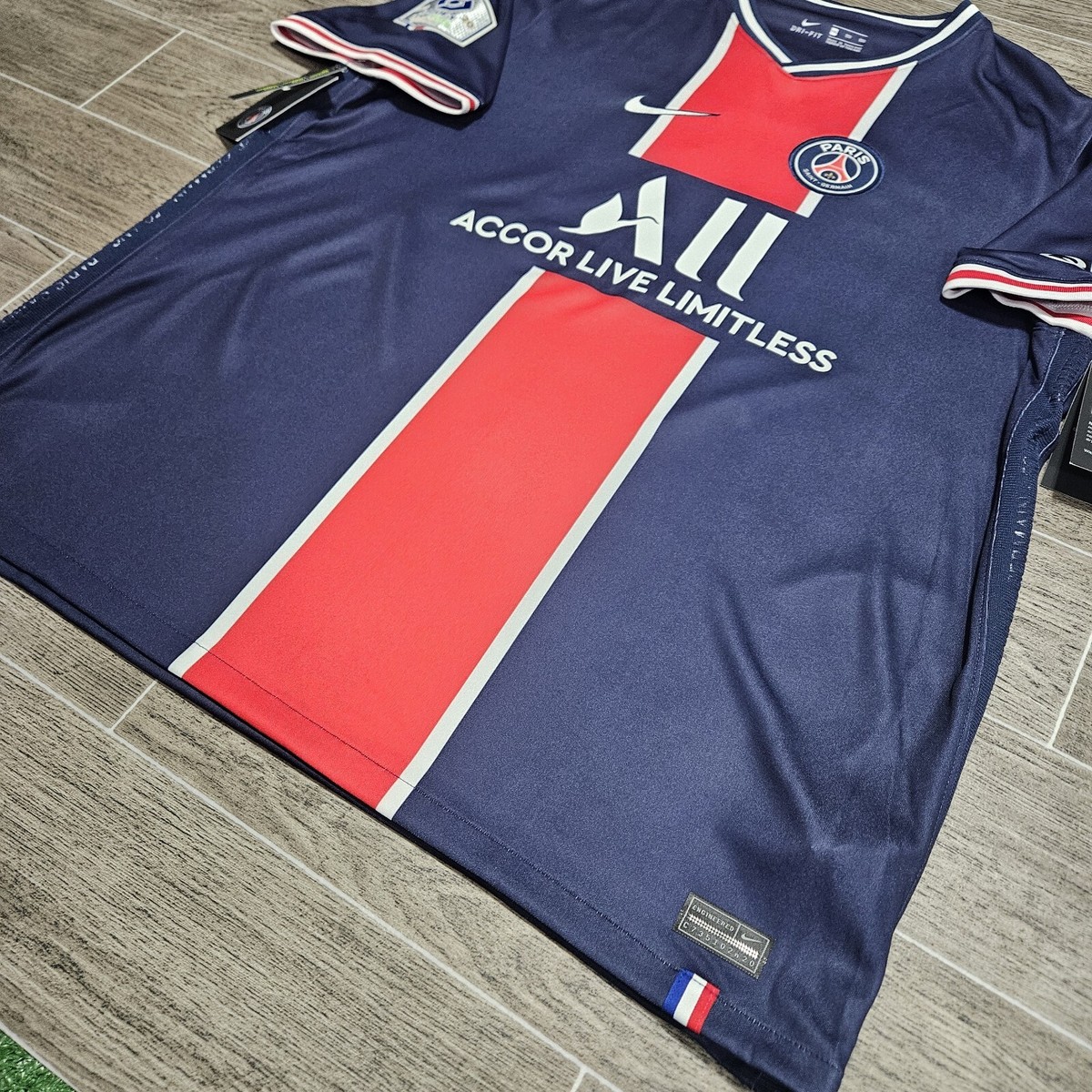 【新品/タグ付き】20/21 PSG ♯10 ネイマール【L】3rd ジョーダン PSG 2020/2021 THIRD FOOTBALL SHIRT JERSEY AIR JORDAN S