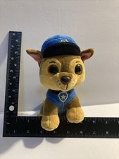 Ty Beanie Boos Paw Patrol Chase Plush Beanbag 6"