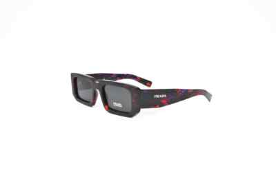 Prada SPR06Y 06V-5S0 Sunglasses Unisex Multicolor Rectangular | eBay