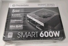 Thermaltake SMART series Power Supply Smart 600 W 80 plus Factory Sealed NEW