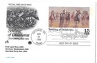 4 '86-'89 FDCs Arkansas Statehood (2), Virginia Statehood, Settling of Oklahoma — photo 5