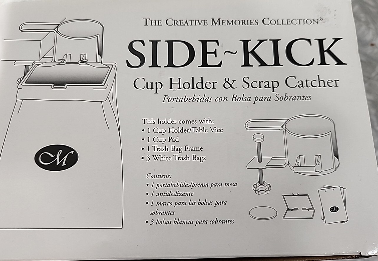 Creative Memories SIDEKICK Sidekick Cup Holder & Scrap Catcher New eBay