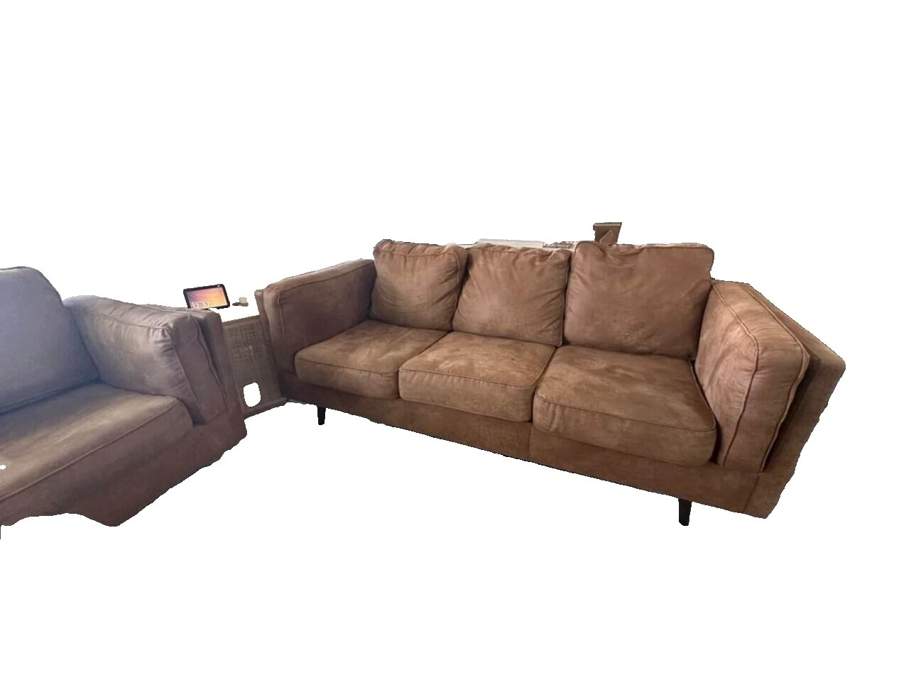 Sala de estar de madera Ashley Furniture Sofás, sillones y sofás