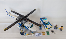 LEGO CITY 60138 HIGH-SPEED CHASE & 60111 AMBULANCE PLANE (87,8/5)