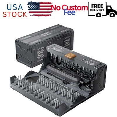 181 in 1 Electric Cordless Screwdriver Set,with 160 Magnetic Precision Bits