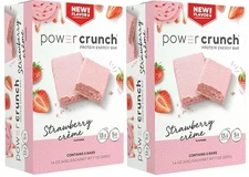 Power Crunch Protein Energy Bar Strawberry Creme 2 Pack