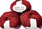 AUTUMN RED 3 50gr Skeins 294yd Debbie Bliss CASHMERINO Wool Acryl Cashmere YARN — photo 1