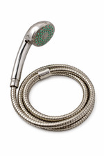 Handheld Shower Sprayer Chrome w/ 5 Ft Hose with Wall Mount Easy Installation