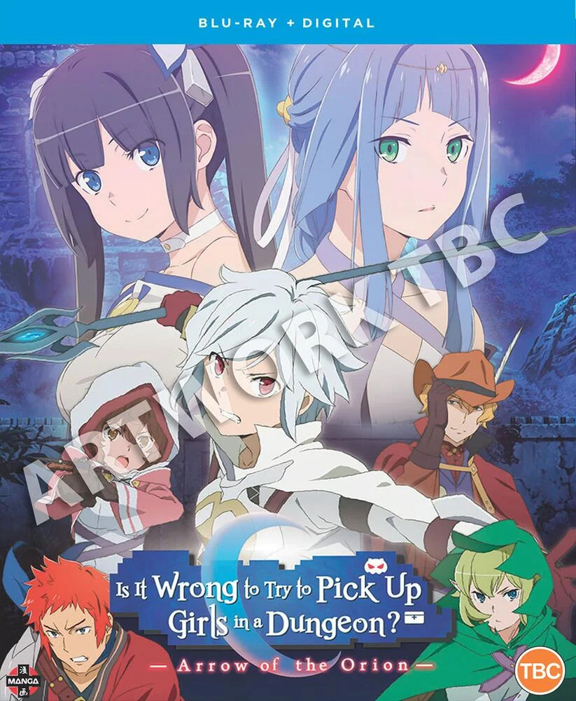 Is It Wrong to Try to Pick Up Girls in a Dungeon - Arrow of the Orion Blu-Ray