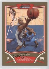 2008 Bowman Draft Picks & Stars Gold Refractor 31/50 Richard Jefferson #11 d5c