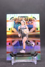 DiJonai Carrington #18 2024 Panini Select WNBA Prizms Silver Connecticut Sun
