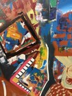 Large Original Abstract Modern Canvas Painting Signed OOAK 2023 — photo 5